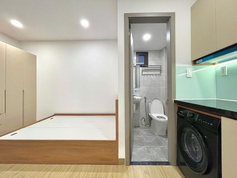 Cho thuê căn hộ full nội thất -  studio - máy giật riêng   - xô viết nghệ tĩnh  - bình thạnh - Ảnh 2