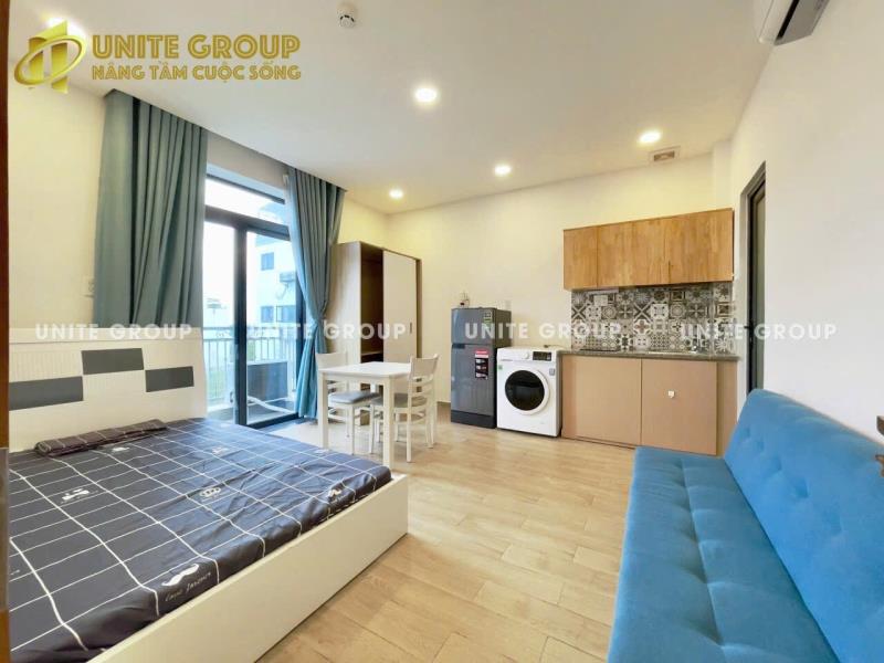 Cho thuê căn hộ 38m2 ban công bình thạnh gần ngã tư hàng xanh, giặt riêng tiện đi quận 1 - Ảnh 2