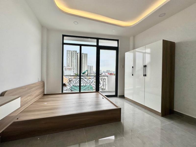 Cho thuê căn hộ studio - full nội thất - máy giật riêng  - bancon to - nơ trang long - bình thạnh