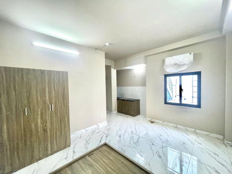 Cho thuê căn hộ mới khai trương cửa sổ lớn (gần đại học hutech) | ung văn khiêm, bình thạnh
