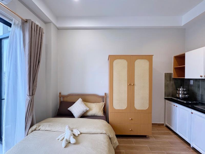 Phòng trọ studio ban công full nội thất khu vực tân phú, gần đại học văn hiến, đại học công thương, chợ tân hương, tiện đường samg tân bình, quận 10, bình tân - Ảnh 3