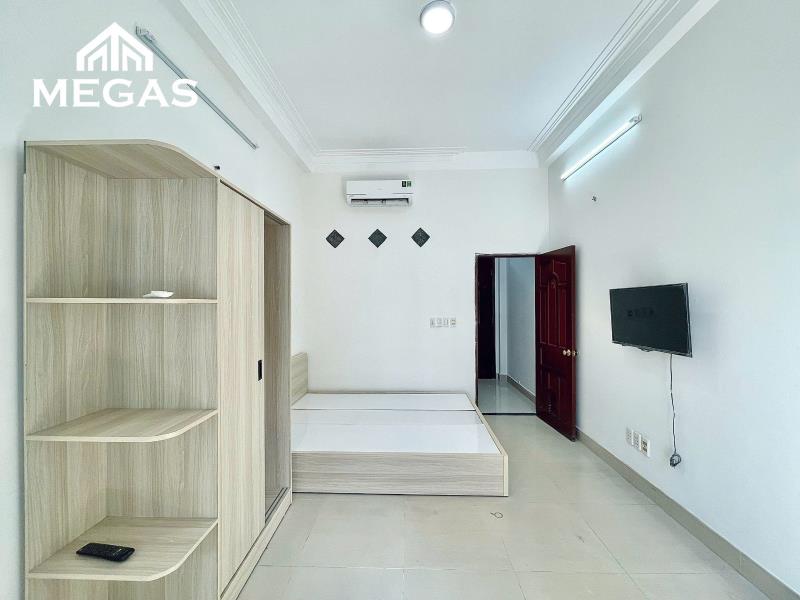 Studio – tân bình – view kênh, tách bếp, full nội thất