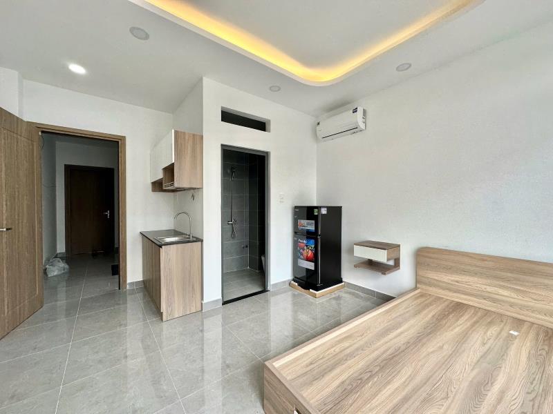 Cho thuê căn hộ ban công mới khai trương (gần chợ bình hòa) | nơ trang long, bình thạnh - Ảnh 4