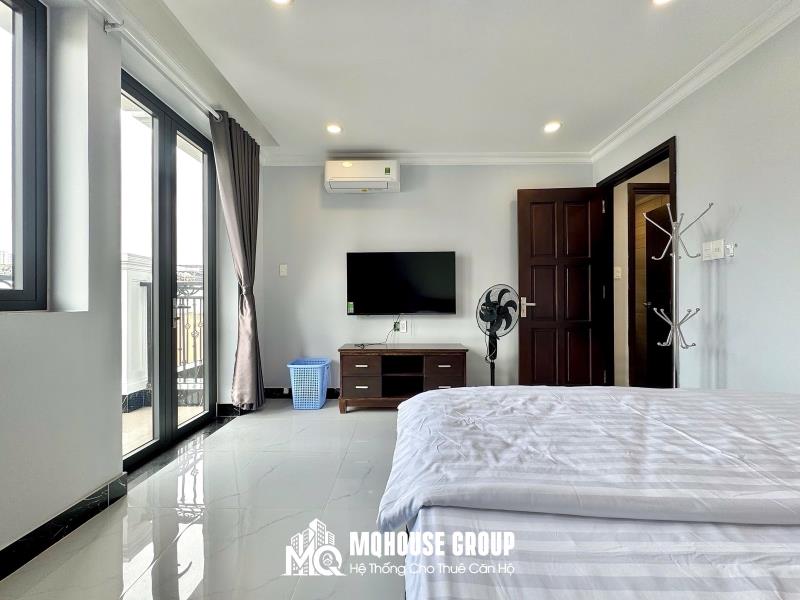 Cho thuê căn hộ 1pn full nt mới 100% ở tân phú - 0703992779 - Ảnh 3