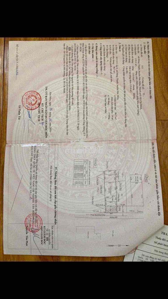 Chính chủ bán nhà cấp 4