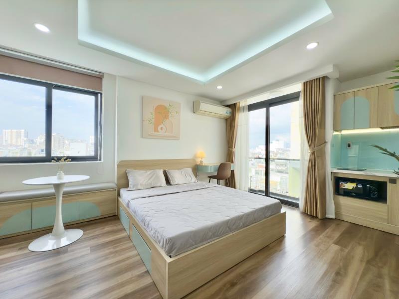 Cho thuê căn hộ studio lê văn sỹ quận 3 - full nội thất - gần đường trần quang diệu, đại học mở, cầu lê văn sỹ, bờ kè hoàng sa - trường sa - Ảnh 2