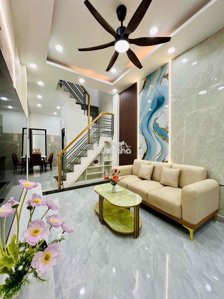 Ngôi nhà đẹp có 3pn ( 1pn dưới trệt), shr- full nt ngay quang trung gv - Ảnh 2