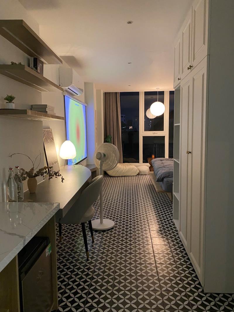 Căn hộ 1 pn - studio siêu đẹp-50m2-full nội thất-gần cầu thị nghè 1