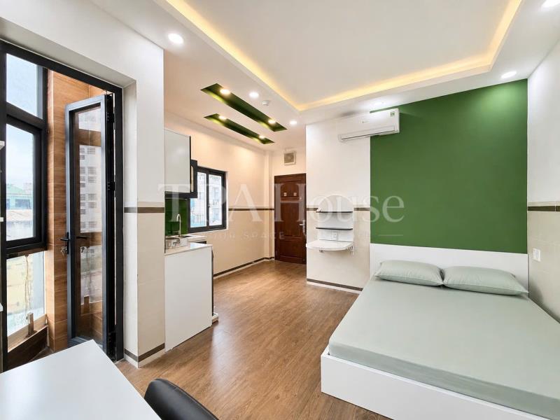 Cho thuê căn hộ rộng rãi, ban công, máy giặt riêng, full nội thất – điện biên phủ, bình thạnh gần uef, hutech, hiu - Ảnh 4