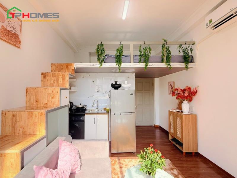 Cho thuê căn hộ có gác có cửa sổ kính lớn thoáng đường đoàn thị điểm quận phú nhuận, sát q1, q3 - Ảnh 2