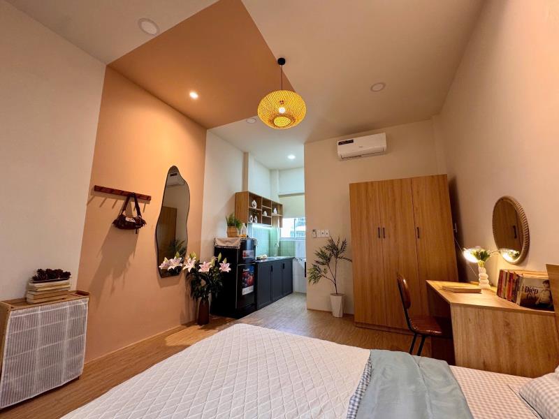 Cho thuê căn hộ 40m2 full nội thấy nằm gần lotte mart vivo city ufm tdtu rmit ntt quận 7 - Ảnh 4