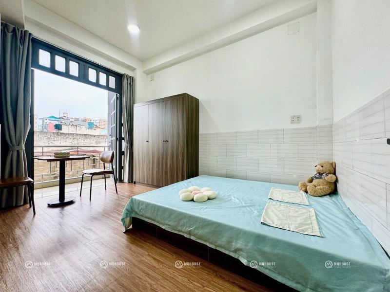Studio có ban công siêu thoáng , nằm ngay trên đường âu cơ gần thoại ngọc hầu , luỹ bán bích , gần đại học huit , vhu - Ảnh 4