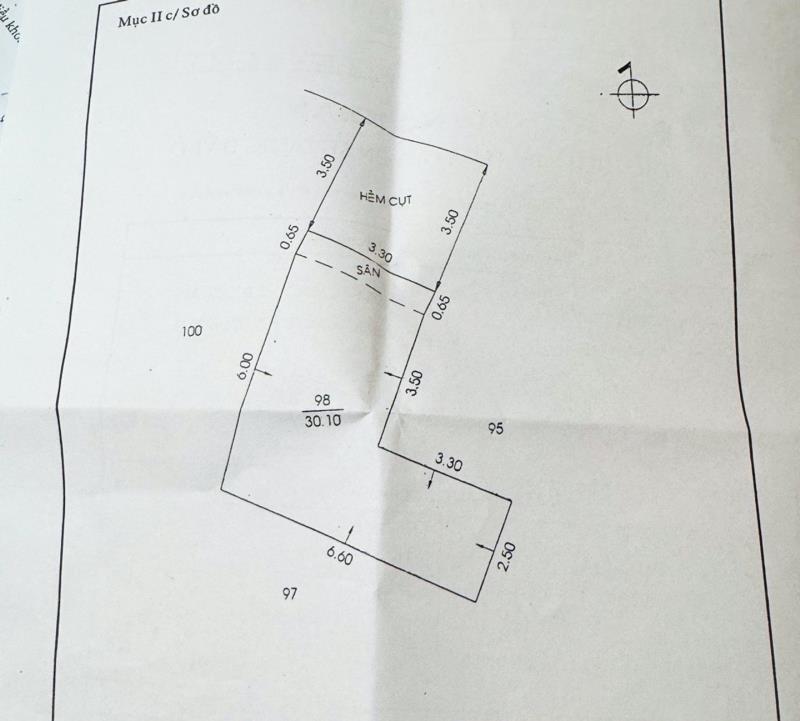 Bán nhà tân phú nở hậu gần 7m lũy bán bích, 60m2 sàn, hẻm 4m đẹp