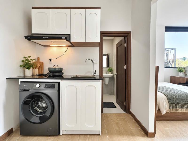 Phòng mới tách bếp nội thất cao cấp thang máy giáp phú nhuận - bình thạnh ngay emart phan văn trị - Ảnh 2