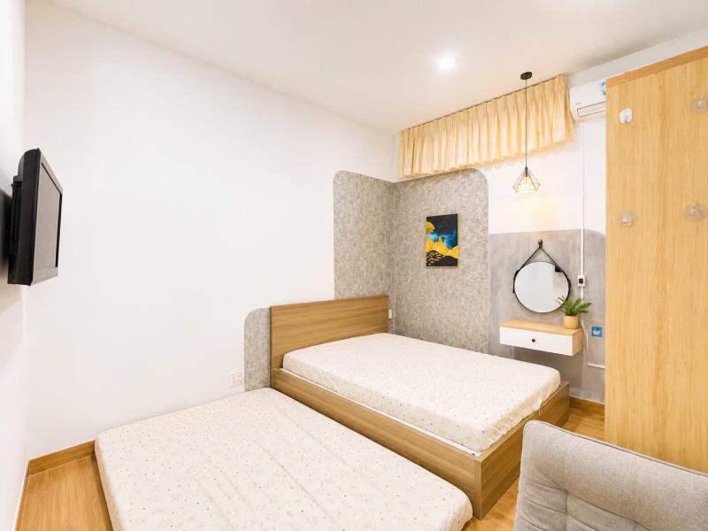 Cho thuê căn hộ 1 phòng ngủ tách bếp - máy giặt riêng | nguyễn gia trí, bình thạnh - Ảnh 3
