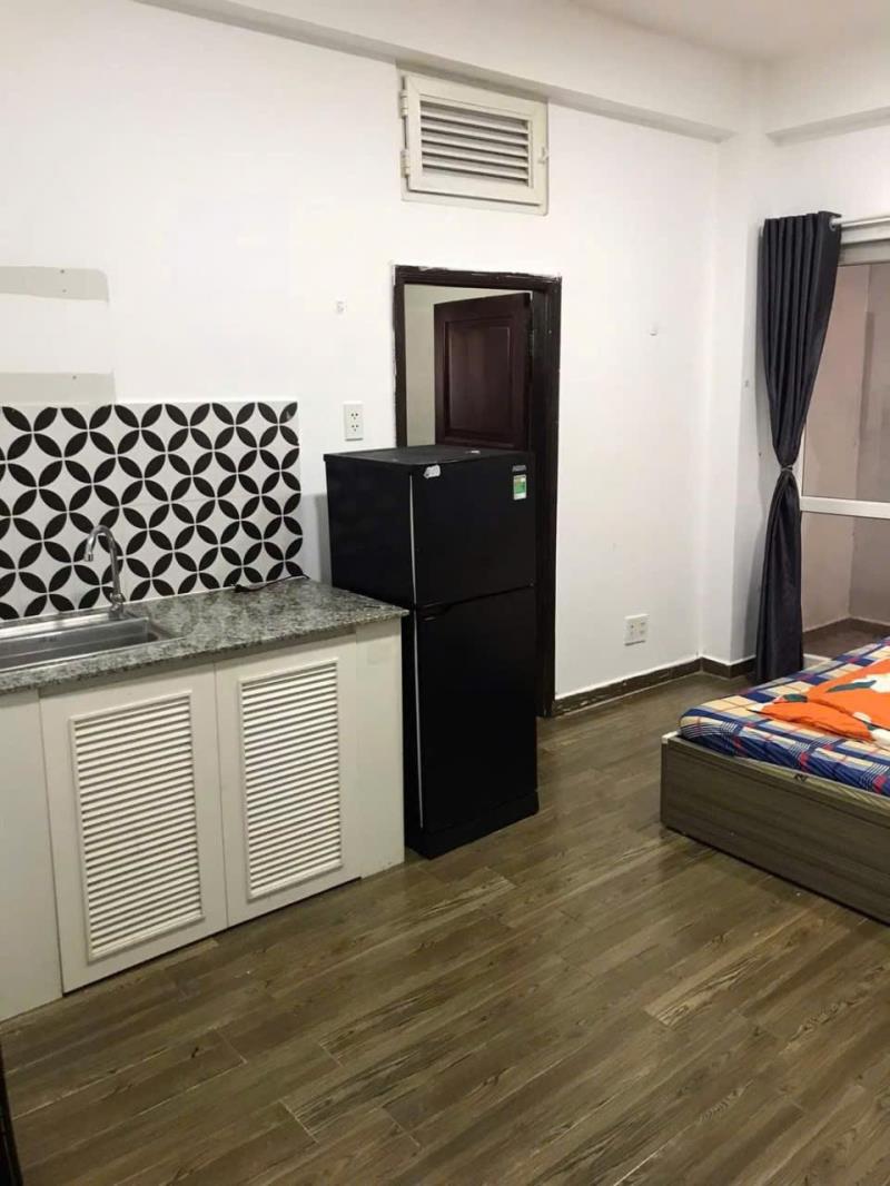 Cho thuê căn hộ studio full nội thất tại quận 4, hẻm rộng, cách mặt tiền đường 50m - Ảnh 3