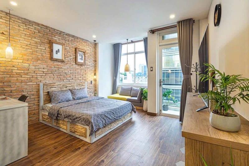 Căn hộ studio ban công full nội thất yên thế tân bình - gần san bay tân sơn nhất 35m2 - Ảnh 2