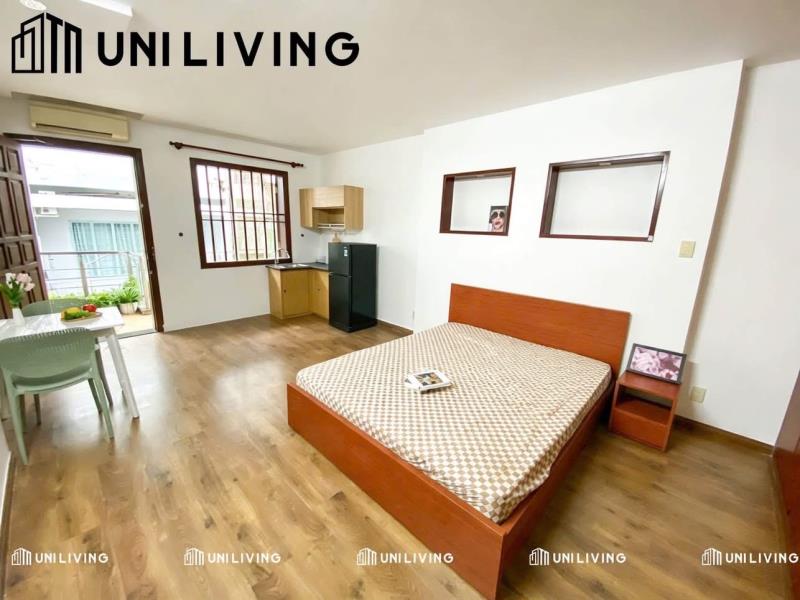 Cho thuê căn hộ ban công, 40m2, nguyễn cửu vân, bình thạnh gần cầu thị nghè, quận 1_full nội thất