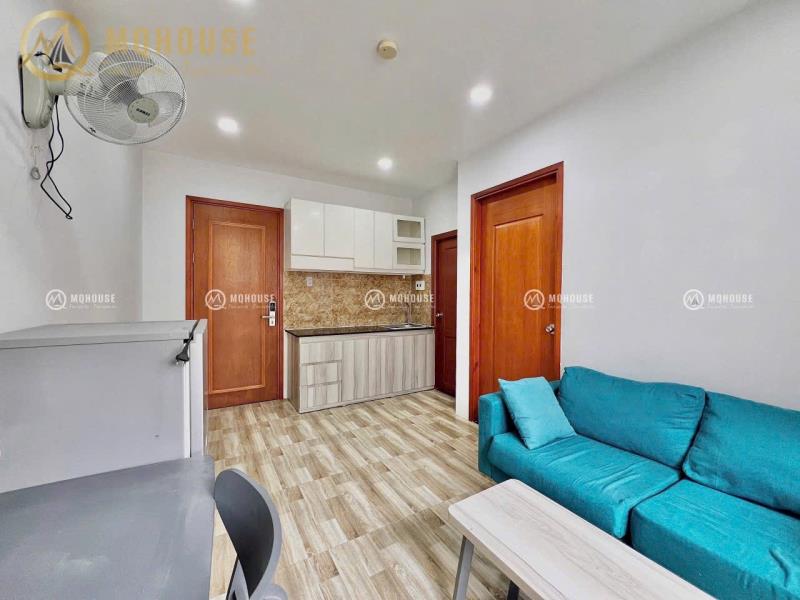 ✅Cho thuê căn hộ 1pn có ban công ngay gần chợ cây quéo/ phan đăng lưu giáp q1 - Ảnh 4