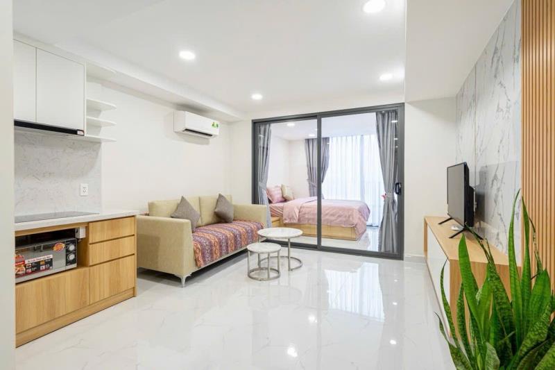 Căn hộ 1pn full nội thất cao cấp, thang máy trần đình xu quận 1 gần chợ bến thành, bùi viện - Ảnh 2