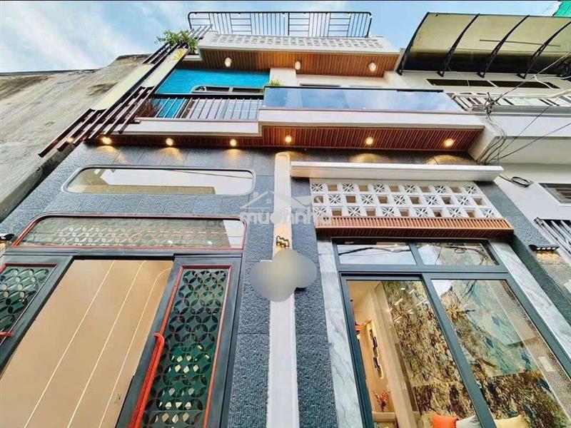 Bán nhà mới đẹp 1t 2 lầu ngang rộng cách mặt tiền 20m giá 5,56 tỷ