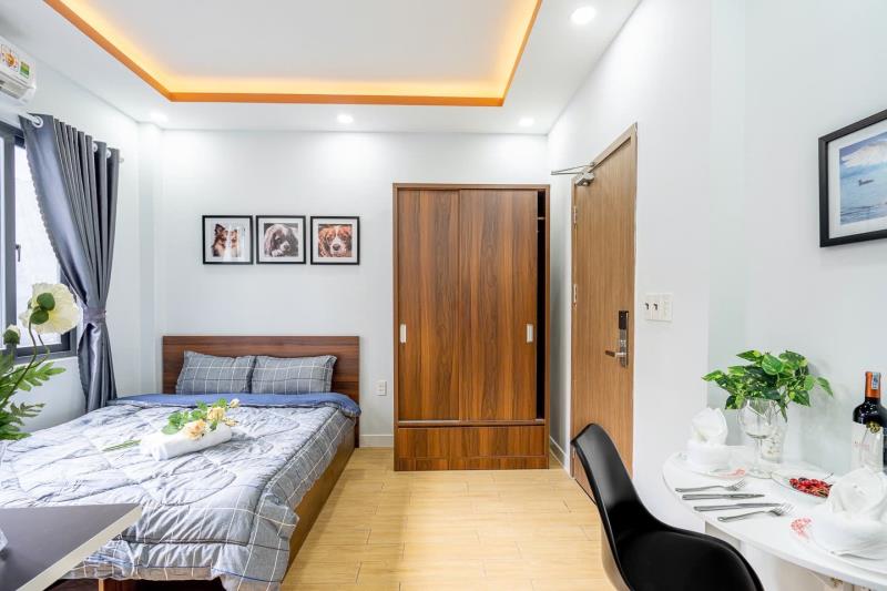 Cho thuê căn hộ 35m² – full nội thất – gần ngã tư hàng xanh - Ảnh 3