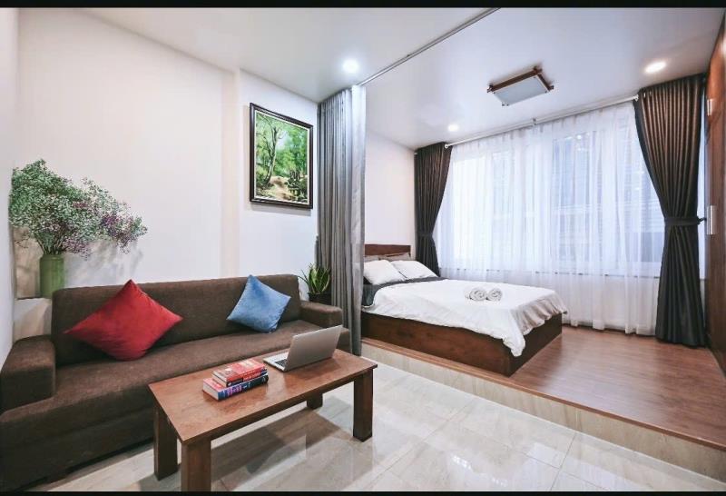 Căn hộ cao cấp 1pn/1pk/ban công rộng 60m2 ngay đối diện sân bay - cv hoàng văn thụ - cửu long - Ảnh 2