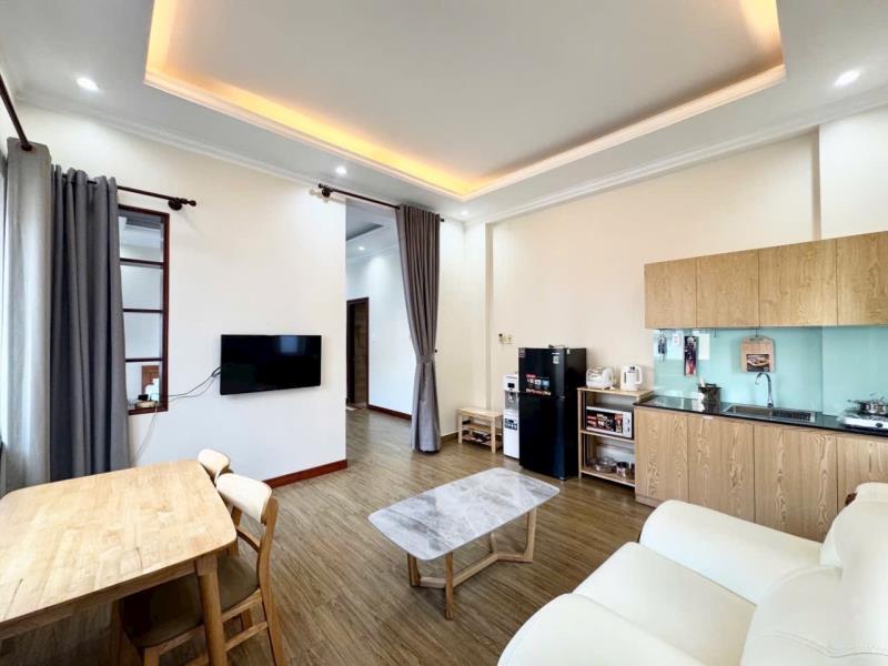 🍃Cho thuê căn hộ 1 phòng ngủ cao cấp nội thất gỗ sang trọng ngay phố nhật huỳnh mẫn đạt - Ảnh 3