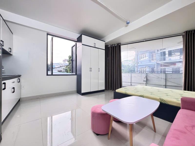 Cho thuê căn hộ cửa sổ lớn full nội thất gần landmark 81 – ngô đức kế, bình thạnh 0702422861 - Ảnh 4