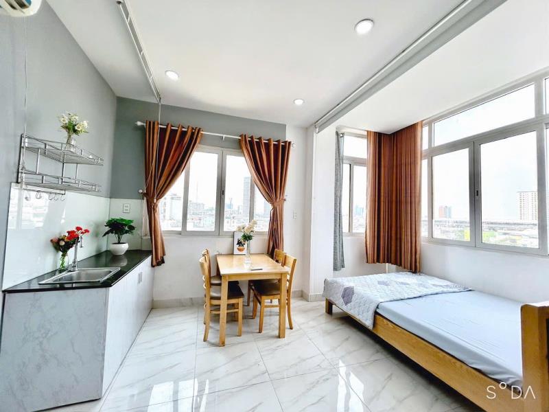 🏡 Cho thuê căn hộ ban công, full nội thất - nguyễn hữu cảnh, bình thạnh gần quận 1, landmark 81 - Ảnh 3