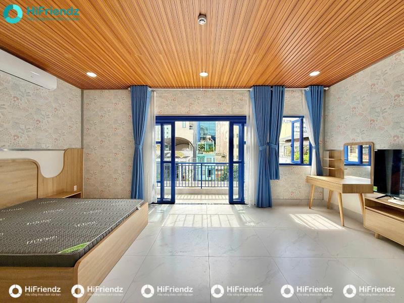 Cho thuê căn hộ studio ban công rộng rãi 40m2 | gần công viên gia định - phú nhuận - bình thạnh - Ảnh 2