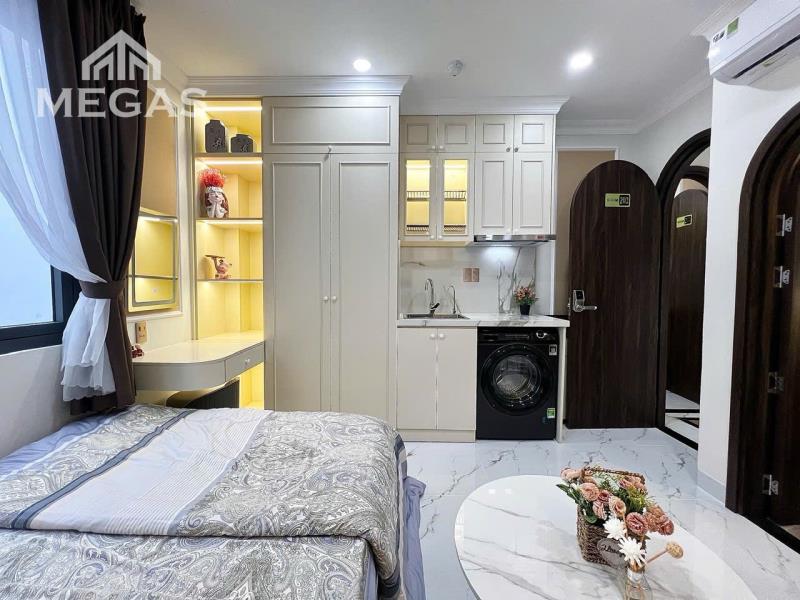 Tiêu đề: cho thuê căn hộ có cửa sổ kính lớn thoáng mát full nội thất đường huỳnh văn bánh quận phú nhuận, sát quận 3, quận 1 - Ảnh 2