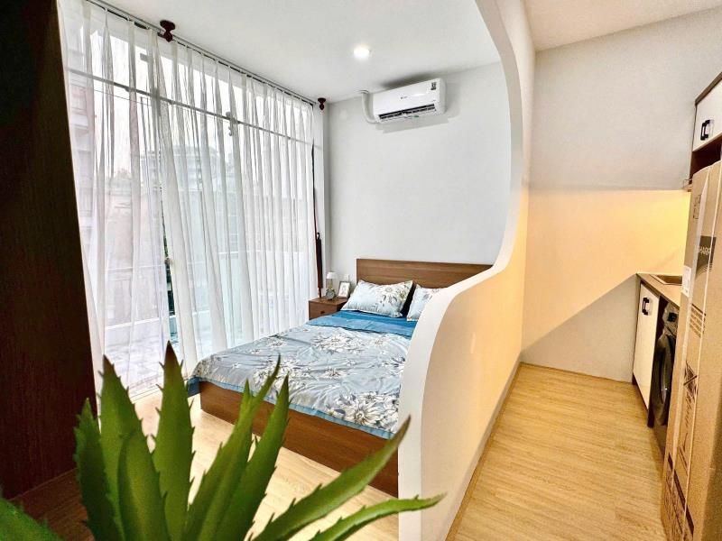Cho thuê căn hộ có ban công rộng thoáng mát full nội thất đường nguyễn kiệm quận phú nhuận, sát quận 1, gò vấp - Ảnh 3