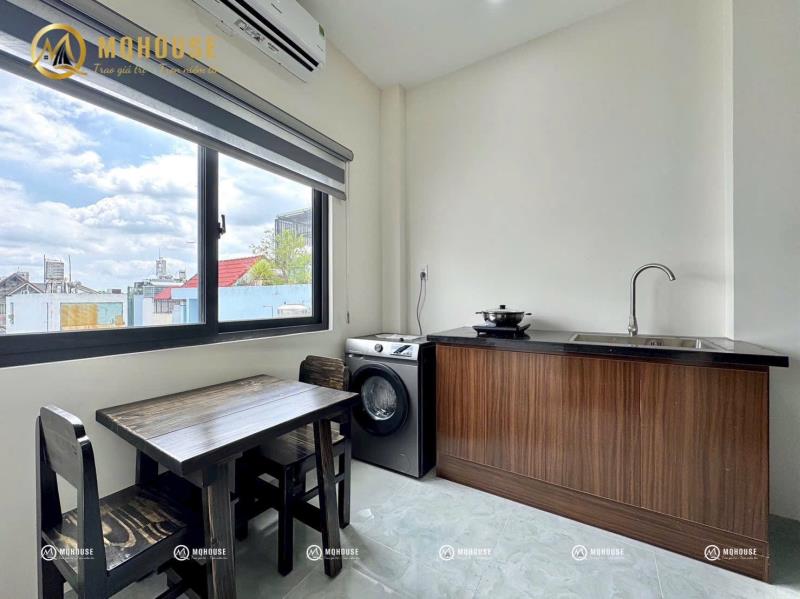 🏡 Cho thuê studio full nội thất – khu vực phạm văn bạch - trường chinh - phòng rộng cửa sổ trời - Ảnh 3