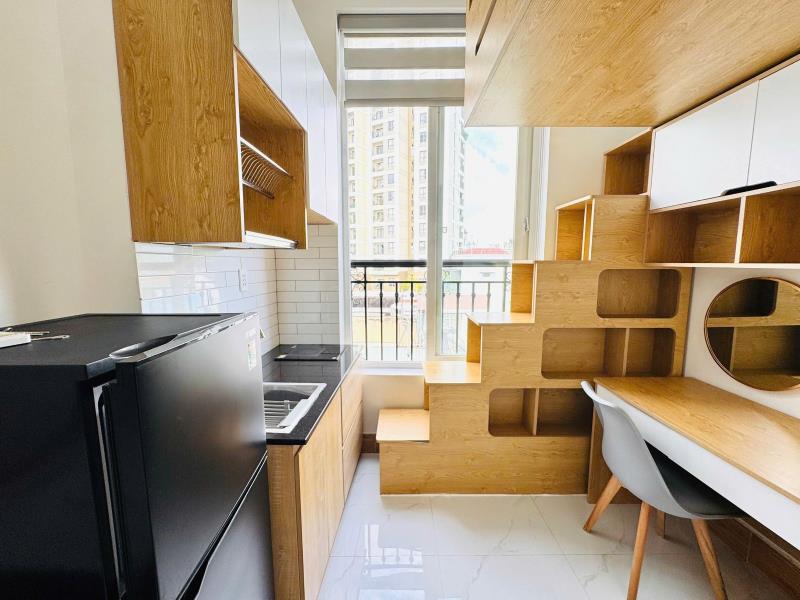 Duplex gác cao cửa sổ lớn - máy giặt riêng gần chợ bà chiểu - phạm văn đồng - quận 1 - Ảnh 3