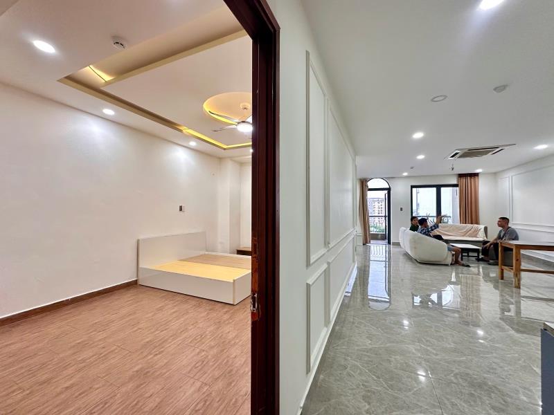 Cho thuê căn hộ 100m2, ban công, 1 phòng ngủ full nội thất ngay nguyễn xí - Ảnh 3
