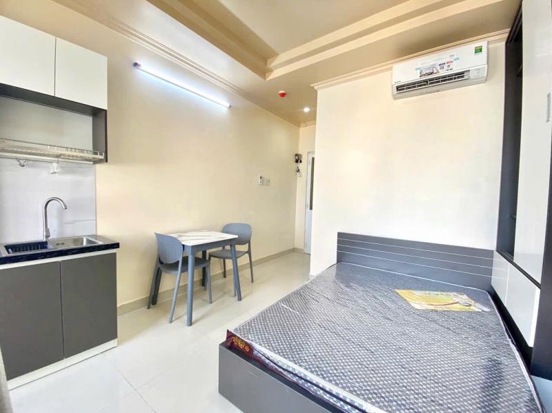 Phòng trọ ban công 30m2 full nội thất khu phan xích long gần bờ kè, q1 - Ảnh 3