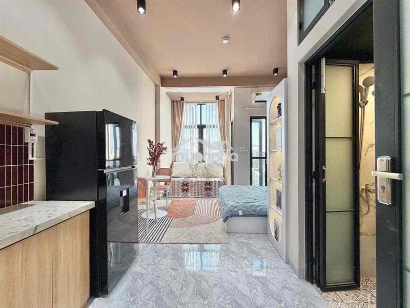 🏡 Studio full nội thất giá rẻ sạch sẽ thoáng mát ban công thoáng