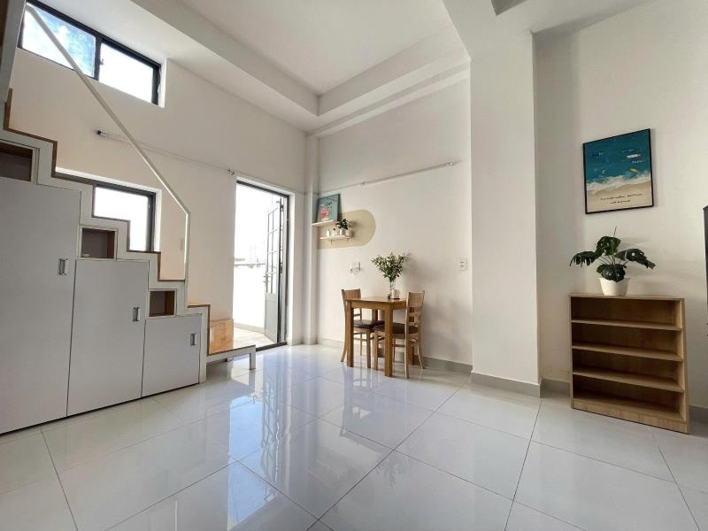 Cho thuê căn hộ duplex full nội thất ban công ngay điện biên phủ bình thạnh gần q1, hutech, uef - Ảnh 4