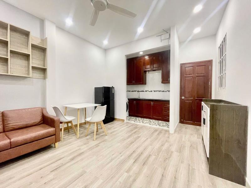 Cho thuê căn hộ 1pn 45m² hai bà trưng q1 – ban công, máy giặt riêng, full nội thất – đối diện chợ tân định - Ảnh 2