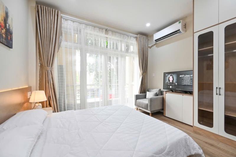 Cho thuê căn hộ 1pn full nội thất ban công thoáng mát trần quang khải quận 1 gần chơ tân định - Ảnh 2