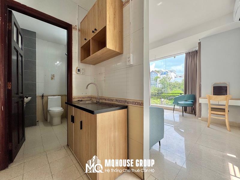 [ Duy nhất 1 phòng ] 2 phòng ngủ cho thuê nguyên tầng cực rộng ~ sẵn nội thất | gần etown cộng hoà - mũi tàu trường chinh - Ảnh 3