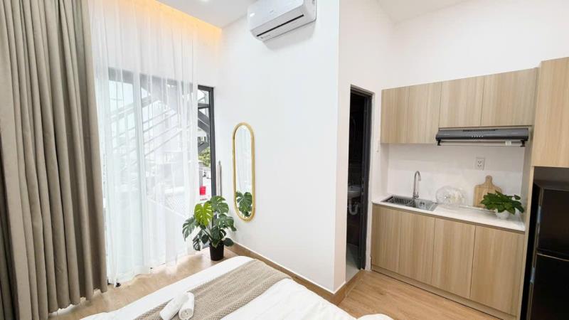 Cho thuê phòng ngay nguyễn kiệm sát đh gdu toà nhà mới 100%_thang máy_hầm xe_bảo vệ !