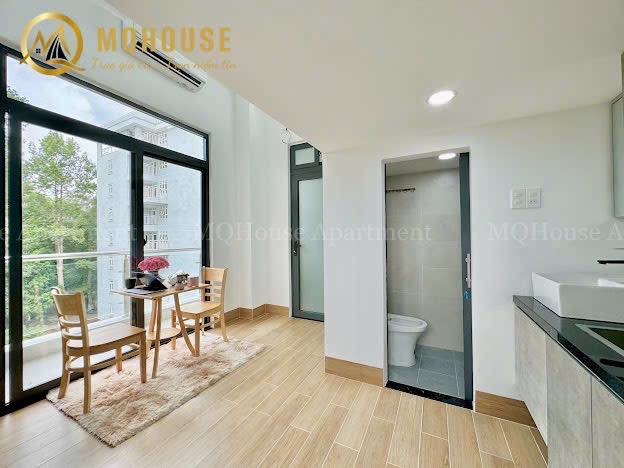 Phòng bancol full nội thất đi bộ qua bv175, thang máy, mg riêng, cho nuôi pet, nhận sạc xe điện - Ảnh 4