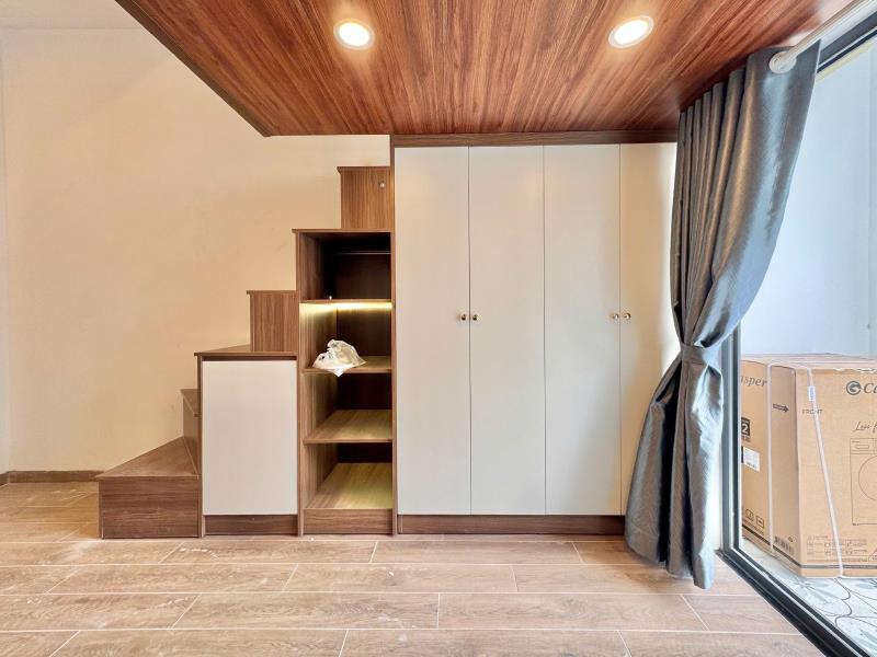 Cho thuê căn duplex ban công , full nội thất đầy đủ , ngay vườn lài - Ảnh 3