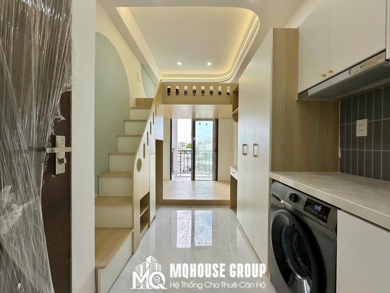 Khai trương căn hộ duplex giá tốt ngay bùi quang là full nội thất máy giặt riêng - Ảnh 2