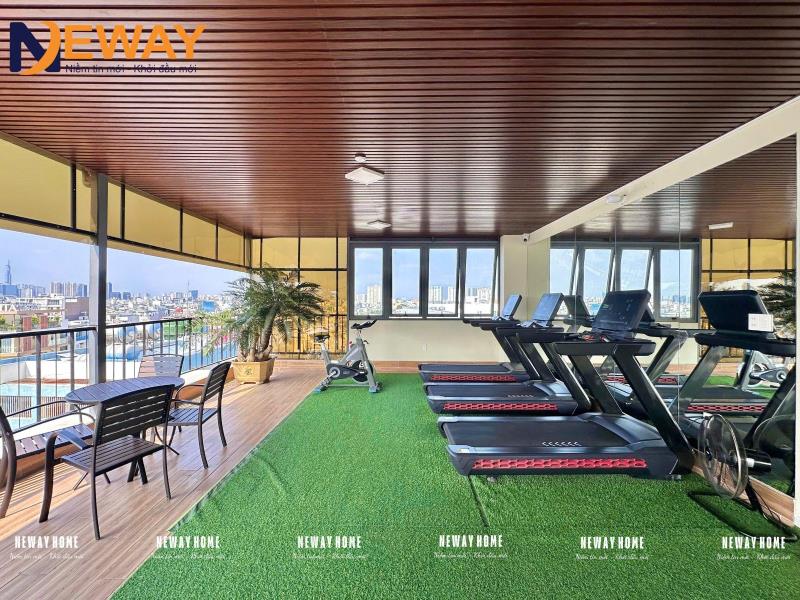 Chung cư mini, hầm xe, bảo vệ 24/7, an ninh, full nội thất, gym free, dịch vụ giặt sấy, dọn phòng, gần lotte, rmit, sunrise city