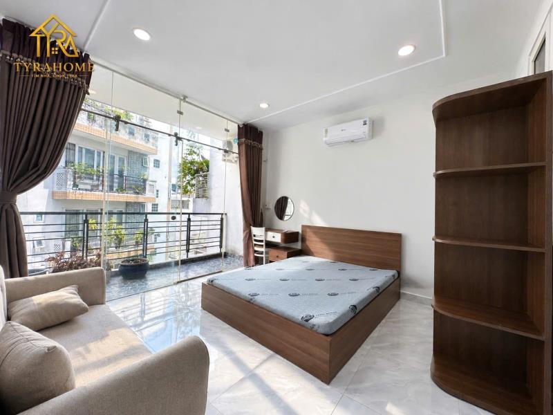 🎉Cho thuê căn hộ 1pn full nội thất - ban công - phòng rộng rãi - máy giặt riêng - ngay khu ẩm thực phan xích long   - Ảnh 2