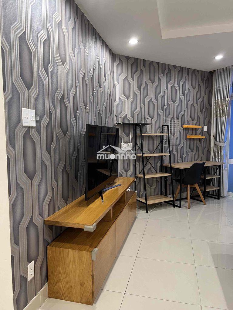 Cho thuê chcc him lam, 100m2 2pn 2wc full nội thất. 15tr/tháng