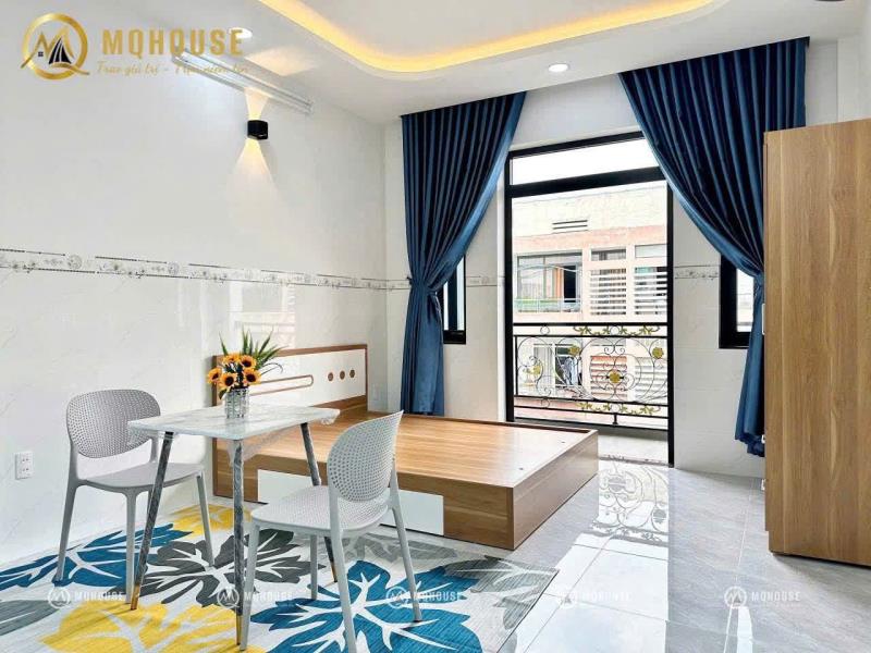 Cho thuê căn hộ 1pn nguyễn trãi quận 5 ban công cửa sổ thoáng mát gần cầu nguyễn văn cừ gần ngã sáu cộng hòa